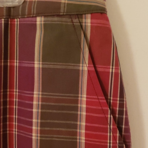 Chaps Ralph Lauren Plaid cotton mini skirt - Picture 5 of 5